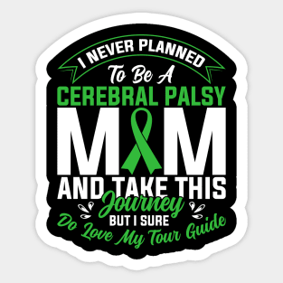 Cerebral Palsy Mom Cerebral Palsy Awareness Sticker